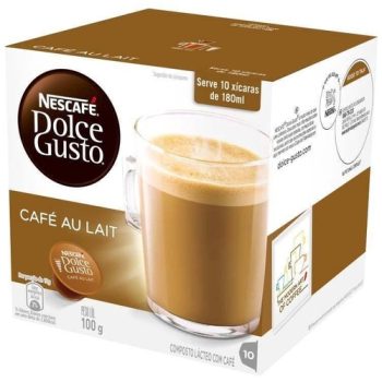Café em Cápsula Nescafé Dolce Gusto Café Au Lait – 10 Cápsulas