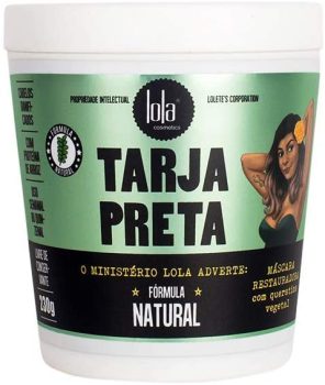 Máscara Tarja Preta Queratina Vegetal, Lola Cosmetics