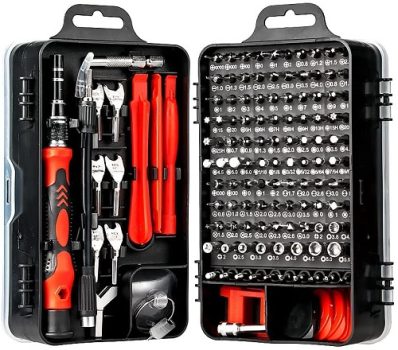 Brastoy 135 Em 1 Chave De Fenda De Precisão Profissional Multifuncional (Vermelho)