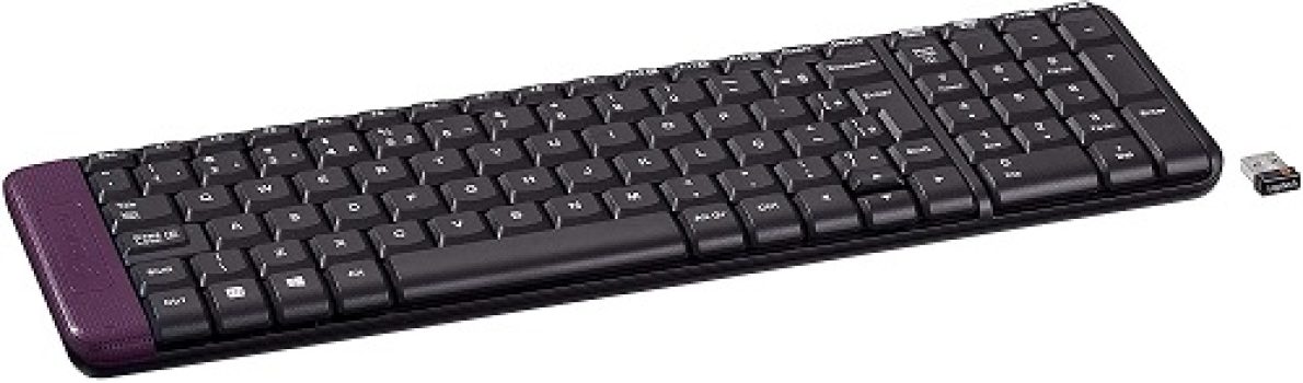 Teclado sem fio Logitech K230 com Design Compacto, Conexão USB, Pilhas Inclusas e Layout ABNT2