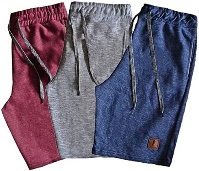 Kit 03 Bermudas Moletom Polo Marine