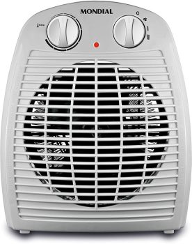 Aquecedor de Ar Mondial, 110V, Cinza, 1500W – A-08