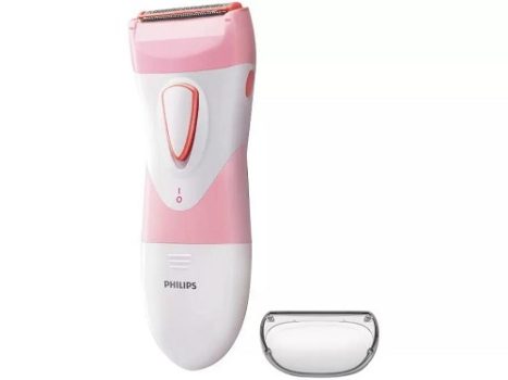 Aparador de Pelos Philips SatinShave Essential – 1 Velocidade com Acessórios
