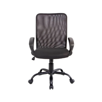 Cadeira para Escritório Giratória Kesh Preta Telada X5