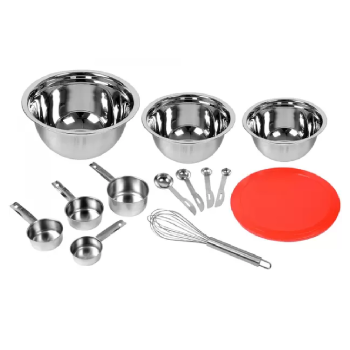 Conjunto de Utensílios Inox Brinox – Preparo Top Pratic 13 Peças