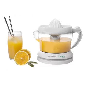 Espremedor de Frutas Mondial E-01 Elétrico – 25W Branco