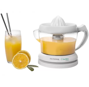 Espremedor de Frutas Mondial E-01 Elétrico – 25W Branco