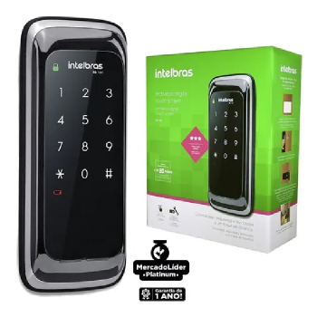 Fechadura Eletrônica Digital Com Senha Fr101 Intelbras