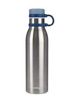 Garrafa Térmica Inox Parede Dupla Matterhorn, Contigo, Azul, 591ML
