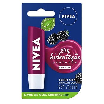 NIVEA Hidratante Labial Amora Shine 4,8 g