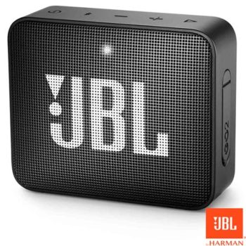 Caixa Bluetooth JBL GO2 Preta com Potência de 3 W – JBL