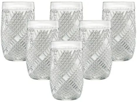 Jogo de Copos de Vidro 330ml 6 Peças Wheaton – Brasil Rio de Janeiro