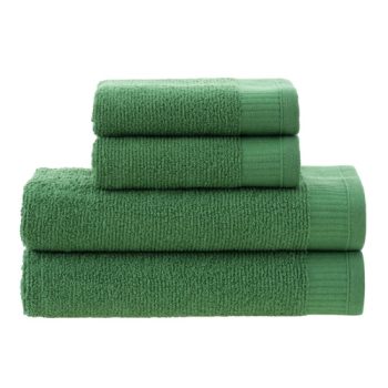 Jogo de Toalhas Banho Copacabana Verde 4 Peças – Home Basics By Buddemeyer