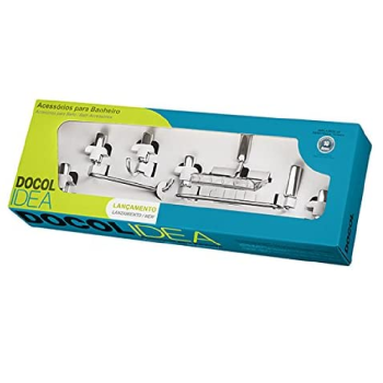 Docol 00586306 Kit de Acessórios, Cromado