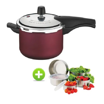 Panela De Pressão Tramontina Vancouver 4,5 Lts + 5 Tigelas