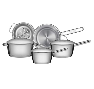 Jogo de Panelas com Fundo Triplo 5 Peças Tramontina Inox