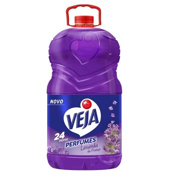 Limpador Perfumes Lavanda da França, Veja, 4 L