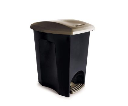 Lixeira com Pedal Plasútil Ouro Velho 15 L