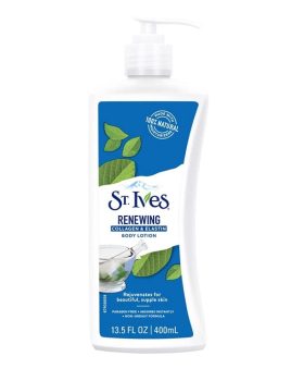 Loção Corporal Hidratante 400Ml Colágeno e Elastina, St Ives