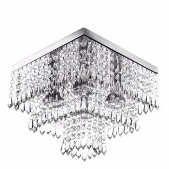Lustre De Cristal Acrilico Sweetcrillic 30×30 Perfeito!!
