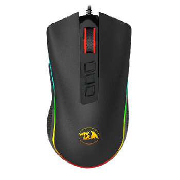 Mouse Gamer Redragon Cobra, Chroma RGB, 12400DPI, 7 Botões, Preto