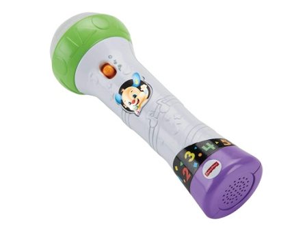 Microfone Aprender e Brincar, Fisher Price, Mattel