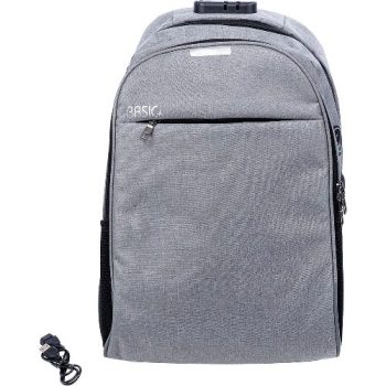 Mochila Antifurto para Notebook Cinza – Basic+