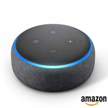 Smart Speaker Amazon com Alexa Preto – ECHO DOT 3ª Geração