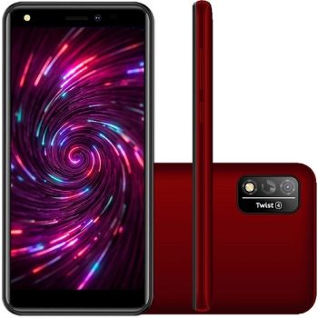 Smartphone Positivo Twist 4 64GB Dual Chip Android 10 Tela 5.5″ Quad-Core 1,3 GHz 3G 8MP