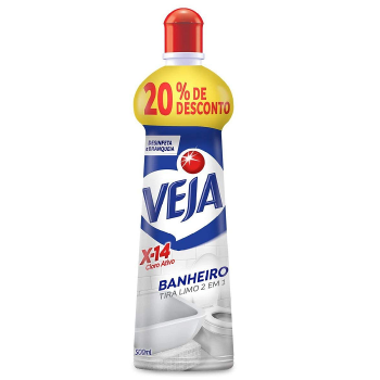 Tira Limo Veja Banheiro X14 500ml Oferta