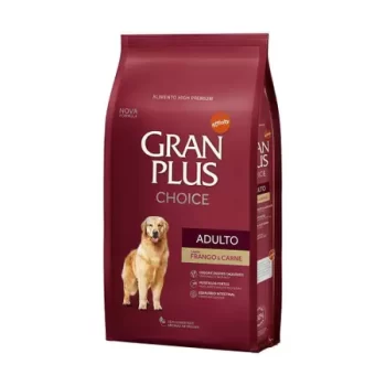 Ração Guabi GranPlus Choice Cães Adultos Frango Carne 15kg