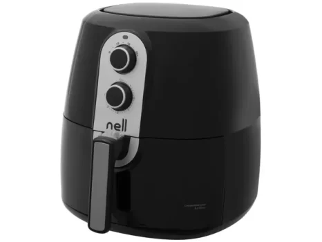 Fritadeira Elétrica sem Óleo/Air Fryer Nell – Grand Família Preto 5L