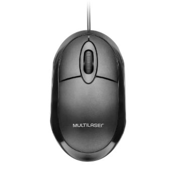 Mouse Multilaser Classic Box Óptico Full Black