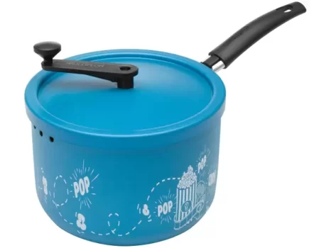 Pipoqueira Multiflon Azul Antiaderente – de Alumínio 3,8L 20cm Versátil 78520
