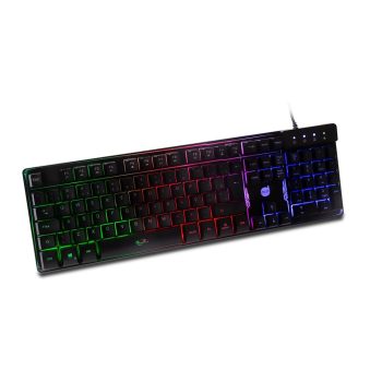 Teclado Gamer Dazz Rapid Fire Revolution, Rainbow, ABNT2 – 625203