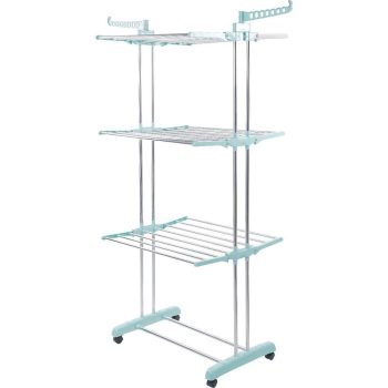 Varal Aço Inox de Chão 3 Andares – Casual Home