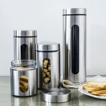 Conjunto de Porta Mantimentos 4 Peças – La Cuisine