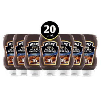 Kit 20 Molhos Barbecue Heinz 397g