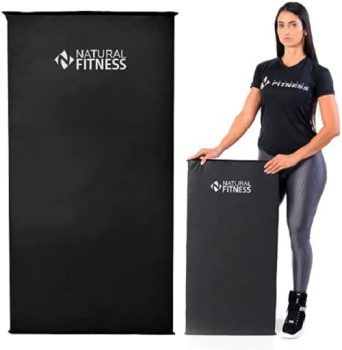 Colchonete de Academia em Espuma Alta Densidade Profissional D50 20mm Impermeável Ginastica e Pilates Costura Reforçada Fitness Exercícios Funcional Treino em Casa Mais Conforto