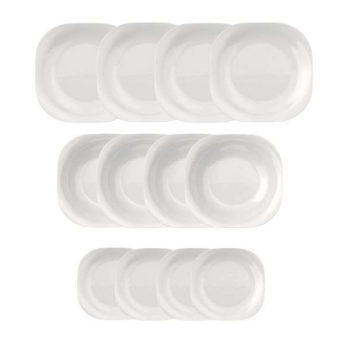 Aparelho de Jantar Opaline Plaza 12 Peças – Nadir