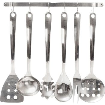 Conjunto de Utensílios com 1 Suporte 6 Peças – La Cuisine