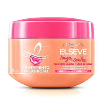 Creme de Tratamento L’Oréal Paris Elseve Longo dos Sonhos, 300g