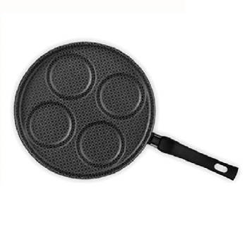 Frigideira 4 Ovos Aluminio Antiaderente Linha Gourmet Multiflon