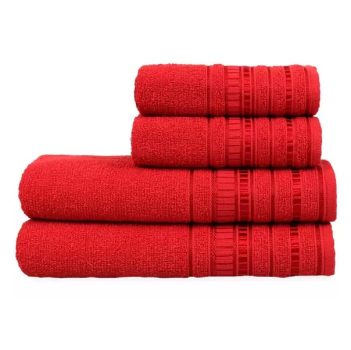 Jogo de Toalha de Banho Atlântica Delicata – Garden Valentino 4 Peças