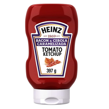 Ketchup Heinz Bacon & Cebola Caramelizada 397g