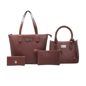 Kit Bolsas Grande + Bau + Carteira Feminina Willibags