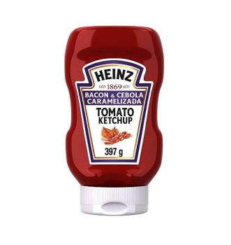 Ketchup Heinz Bacon & Cebola Caramelizada 397g
