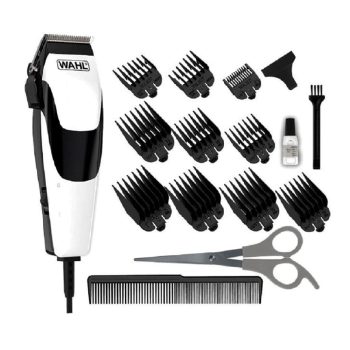 Máquina de Cortar Cabelo Wahl Quick Cut 10 pentes Branca/Preta