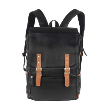 Mochila Executiva de Couro Legítimo para Notebook – Moderna