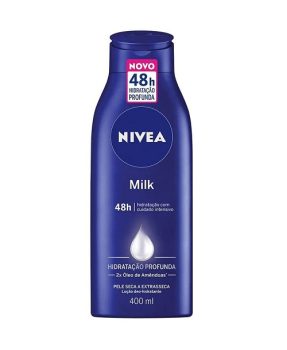 NIVEA Loção Hidratante Milk Pele seca a extrasseca 400ml